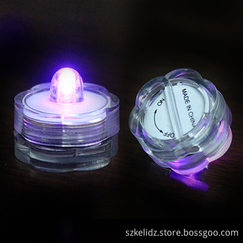 Battery Power 6V Floral Color Change Waterproof Flash Tea Bright Warm White Light